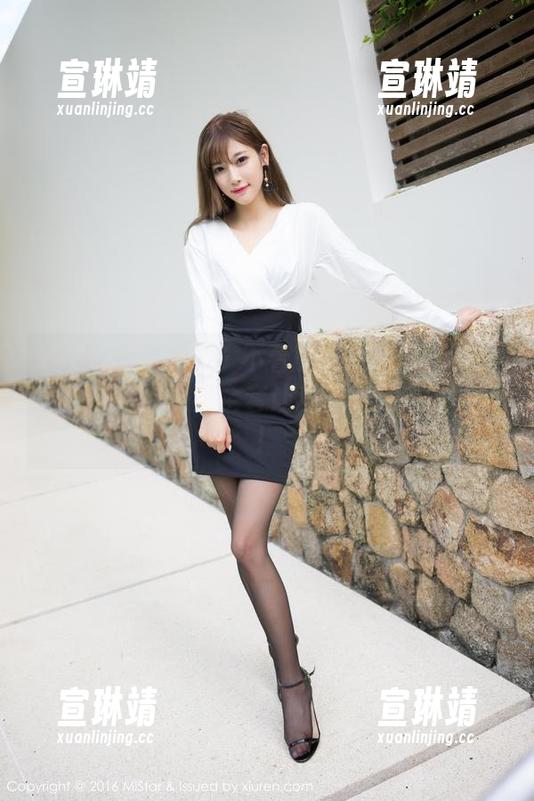 MiStar魅妍社 - 不看原图就后悔！Olivia童安琪的少女全套让我多想跑去学撒娇！