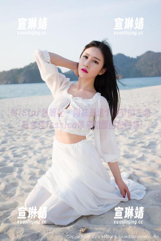 MiStar魅妍社 - 网袜是这个季节的主角，陆金佳Jessica带来的原图和图集！