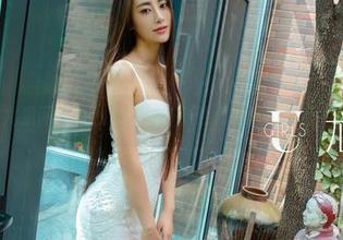 UGirls尤果网 – 在线又搞怪，张熙儿黑丝写真有点意思哦！