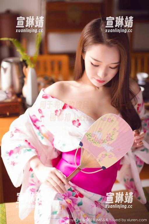 爱蜜社 - 周于希的豹纹风暴，随便一张美图都扣人心弦！
