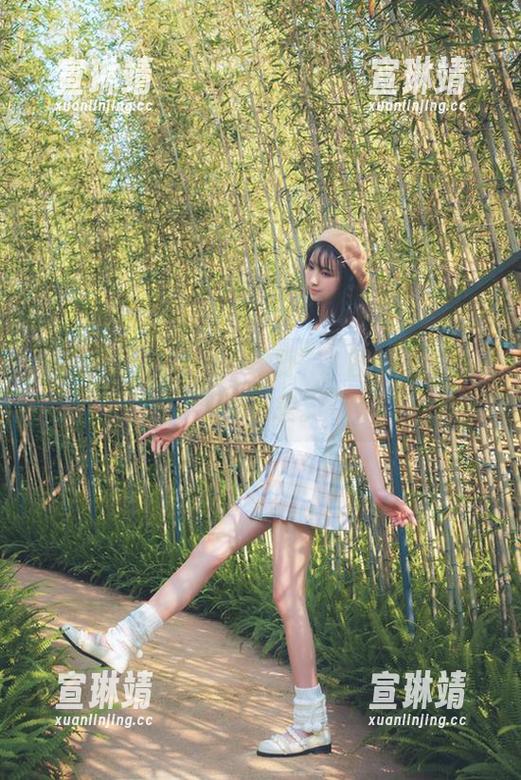 西瓜少女 当西瓜少女在户外“撒野”,图集里都是好看的反差。