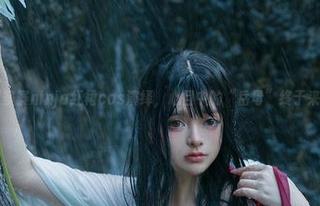 看阿寨寨ninja红裙cos演绎，心目中的“岳母”终于来了！